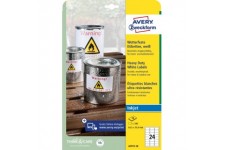 AVERY Zweckform Etiquette film résistante, 99,1 x 42,3 mm
