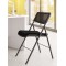 Lot de 2 : ALBA Chaise pliante DIVANO, noir 