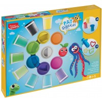 Maped CREATIV Kit de pâte à modeler, 32 pièces, maxi coffret