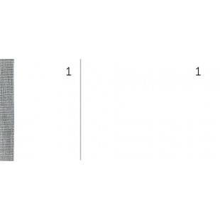 Lot de 10 : ELVE Bloc vendeur, dimensions: (L)135 x (H)60 mm, blanc