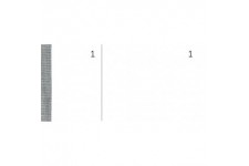 Lot de 10 : ELVE Bloc vendeur, dimensions: (L)135 x (H)60 mm, blanc