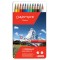 CARAN D'ACHE Crayon de couleur PRISMALO Aquarelle, 40 pièces
