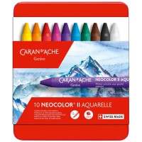 CARAN D'ACHE Pastel à la cire aquarellable NEOCOLOR II, étui