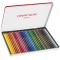 CARAN D'ACHE Crayons de couleur Swisscolor, étui métal de 12