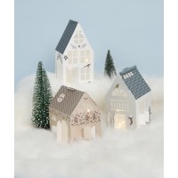 Clairefontaine Kit décoration de Noël 'maisonnettes'