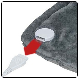 PROFI CARE Coussin chauffant nuque/épaules PC-SNH 3097, gris