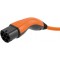 Type 2 Câble de Recharge Spiralé, jusqu'à 11 kW, 5 m, orange