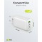 Chargeur Rapide Multiport USB-C™ PD 3 Ports (65 W) blanc