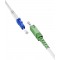 Câble à Fibre Optique (FTTH), Singlemode (OS2) White, blanc (Simplex), 1 m