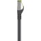 CAT 8.1 Câble Patch Certifié de GHMT, S/FTP (PiMF), noir.