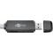 USB 3.0 - USB-C™ Lecteur de Cartes 2-en-1