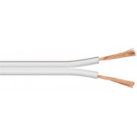 Câble de Haut-Parleur blanc CU