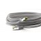 Câble Patch RJ45 avec Câble Brut CAT 8.1 S/FTP, AWG 26, Gris