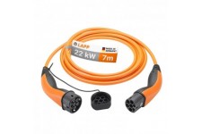 Type 2 Câble de Recharge, jusqu'à 22 kW, 7 m, orange