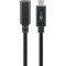 Rallonge USB-C™ USB 3.2 Génération 2, 1 m, Noir