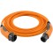 Type 2 Câble de Recharge, jusqu'à 7,4 kW, 5 m, orange