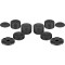 Jeu de 10 Bouchons de Protection pour Manettes PS5