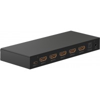 Commutateur HDMI™ 4 sur 1 avec Sortie Audio (4K @ 60 Hz)