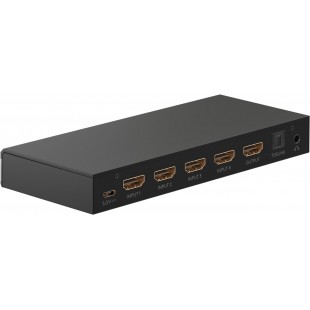 Commutateur HDMI™ 4 sur 1 avec Sortie Audio (4K @ 60 Hz)