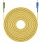 Câble à Fibre Optique (FTTH), Singlemode (OS2) Yellow, Jaune (Simplex), 2 m