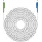 Câble à Fibre Optique (FTTH), Singlemode (OS2) White, blanc (Simplex), 3 m