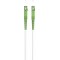 Câble à Fibre Optique (FTTH), Singlemode (OS2) White, blanc (Simplex), 2 m