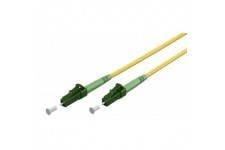 Câble à Fibre Optique (FTTH), Singlemode (OS2) Yellow, Jaune (Simplex), 15 m