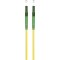 Câble à Fibre Optique (FTTH), Singlemode (OS2) Yellow, Jaune (Simplex), 15 m