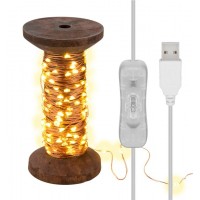 Guirlande Lumineuse LED "Bobine de Fil", grande