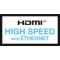 Câble High Speed HDMI™ haute vitesse avec Ethernet