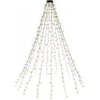 Guirlande Lumineuse à 400 LED avec Anneau pour Sapin de Noël