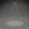 Guirlande Lumineuse à 400 LED avec Anneau pour Sapin de Noël