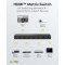 Commutateur Matrice HDMI™ 4 to 2 (4K @ 60 Hz)