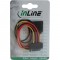 Câble adaptateur d'alimentation InLine® SATA femelle à mâle + connecteur d'alimentation pour disquette