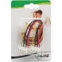 Câble Y d'alimentation interne InLine® 1x Molex 4 broches à 2x Molex 4 broches coudé 0,15 m