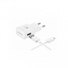 Samsung Typ C Cable - USB Charger- 2A - White BULK - EP-TA200EWE+EP-DG970