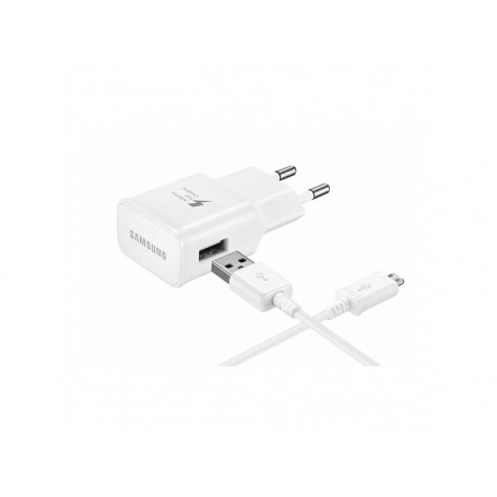 Samsung USB Adapter + Micro-USB kabel White BULK - EP-TA200EWE
