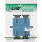 LWL accouplement, InLine®, Duplex SC/SC, single mode, bleu, manche en céramique