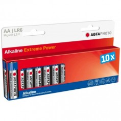 AGFAPHOTO Battery Alkaline, Mignon, AA, LR06, 1.5V, Blister (10-Pack)