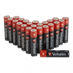 Verbatim Battery Alkaline, Micro, AAA, LR03, 1.5V - Premium, Box (24-Pack)