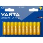 Varta Battery Alkaline, Mignon, AA, LR06, 1.5V Longlife, Blister (10-Pack)