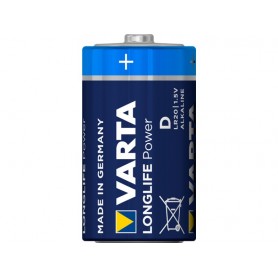 Varta Battery Alkaline, Mono,D, LR20, 1.5V Longlife Power, Blister (4-Pack)