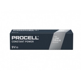 Battery Duracell PROCELL Constant E-Block, 6LR61, 9V (10-Pack)