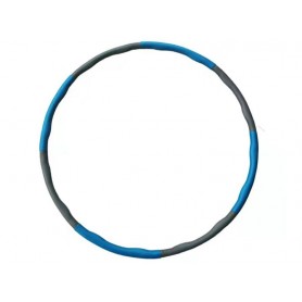 Hula Hoop en mousse 100cm, 1,5kg (Bleu-gris)