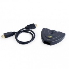 CableXpert HDMI - Noir - 0,5 m - 5 V - 0.15 A - 77 mm DSW-HDMI-35