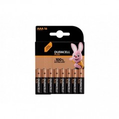 Battery Duracell Alkaline Plus Extra Life MN2400/LR03 Micro AAA (16-Pack)