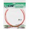 LWL câble duplex, InLine®, LC/SC 62,5/125µm, 0,5m