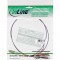 Câble duplex optique en fibre InLine® LC / ST 50 / 125µm OM4 1m