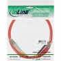 LWL câble duplex, InLine®, LC/ST 62,5/125µm, 0,5m