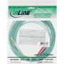Câble duplex optique fibre optique InLine® LC / ST 50 / 125µm OM3 7.5m